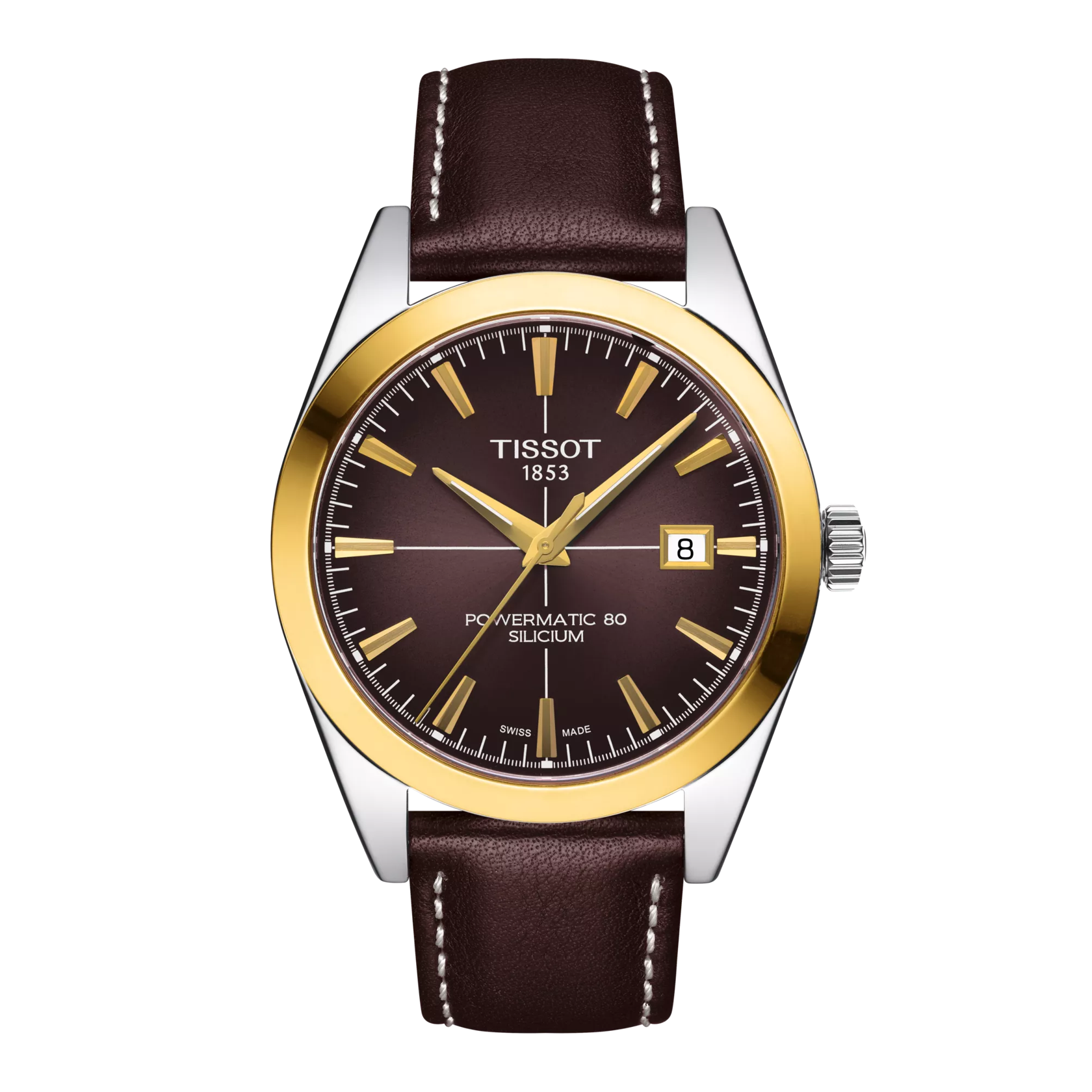 Tissot Gentleman Gold Bezel 40mm T9274074629101