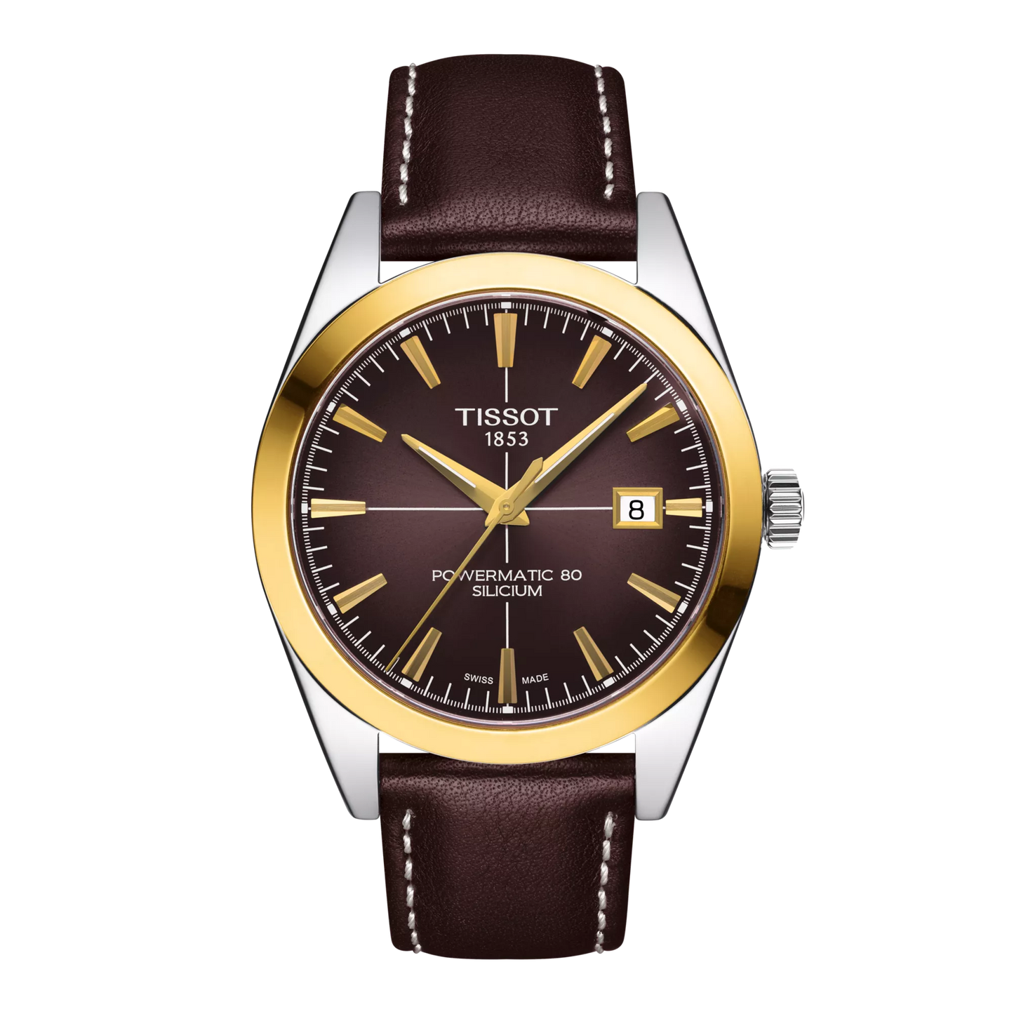 Tissot Gentleman Gold Bezel 40mm T9274074629101