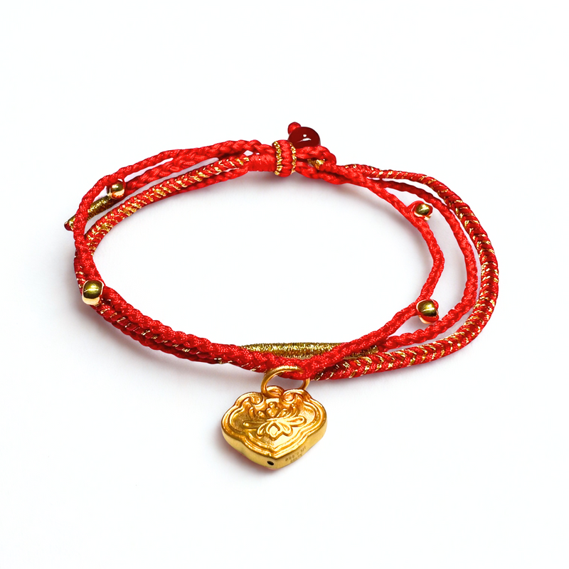 24K Gold Bracelet (Longevity Lock)
