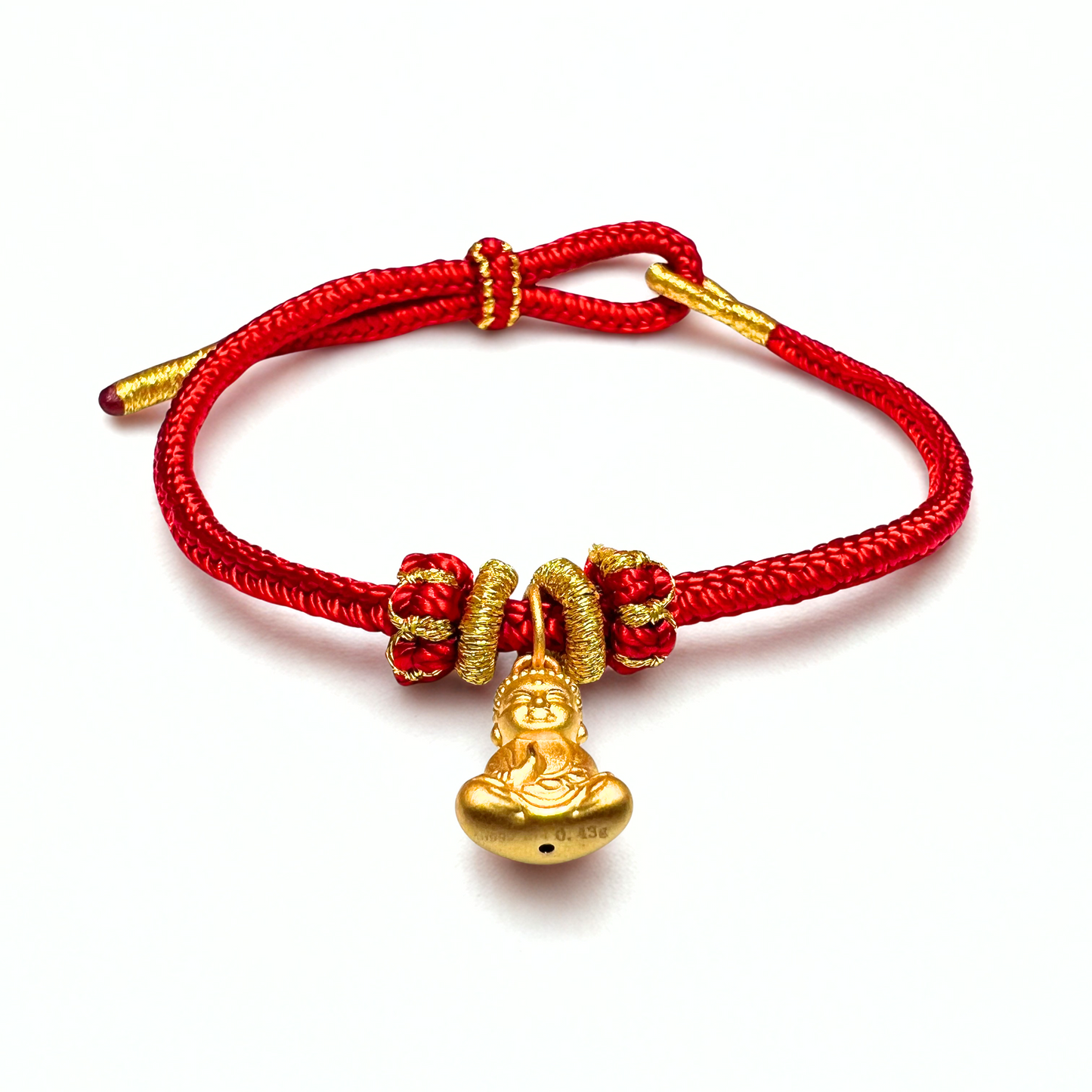 24K Gold Bracelet (Buddha)