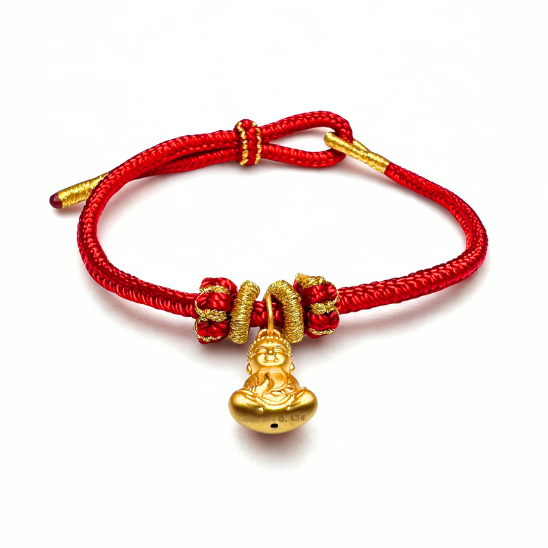 24K Gold Bracelet (Buddha)