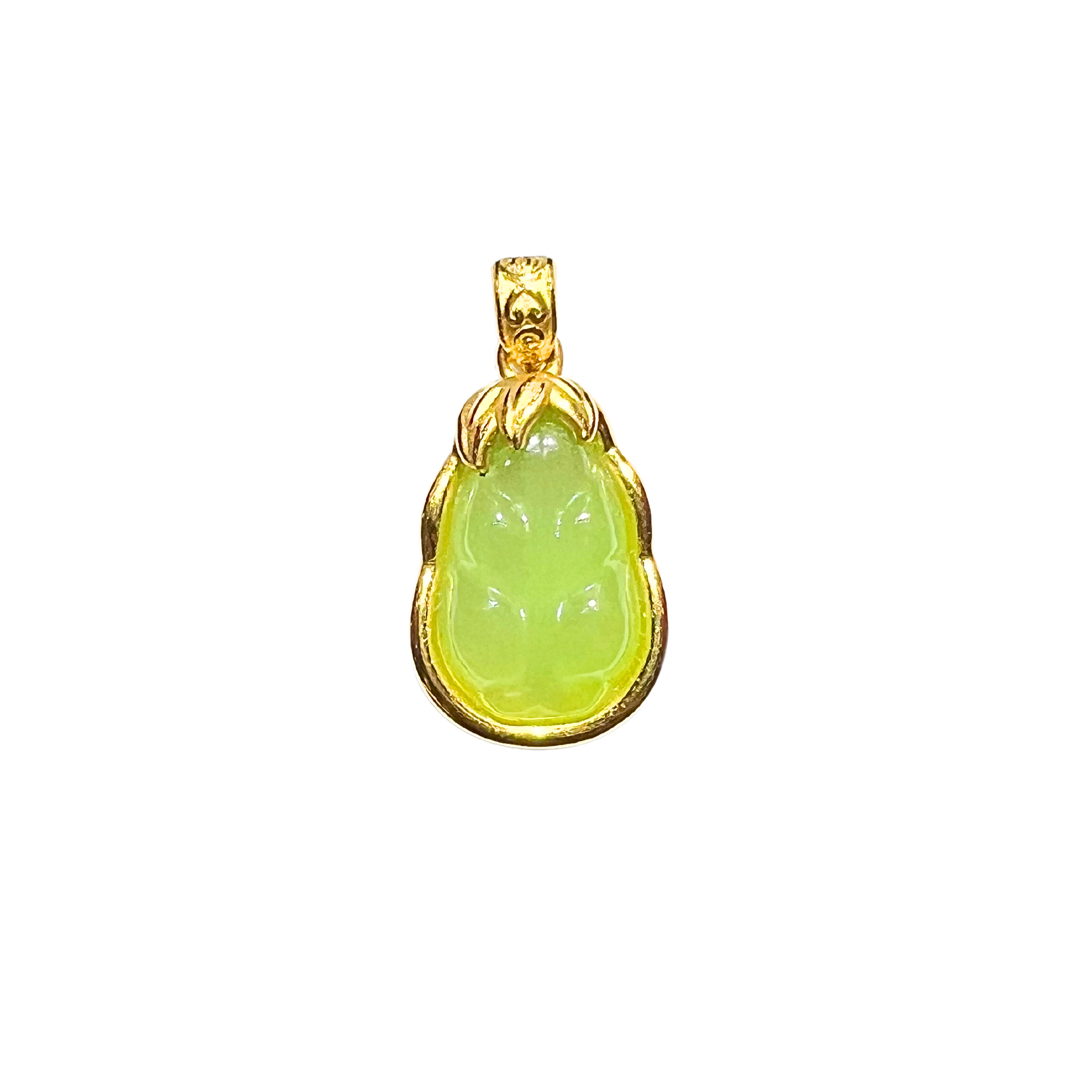 24K Hetian Jade Pendant