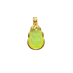 24K Hetian Jade Pendant