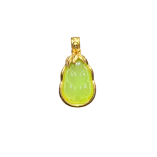 24K Hetian Jade Pendant