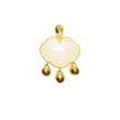 24K Hetian Jade Pendant (Auspicious Cloud)