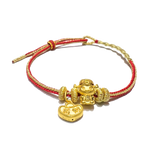 24 Gold Bracelet (God of Fortune, Lucky charm)