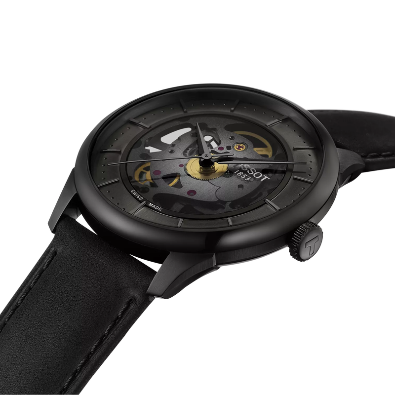 Tissot Chemin Des Tourelles Skeleton 39mm T1398363644100
