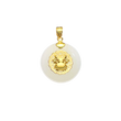 24K Hetian Jade Zodiac Pendant (Ox)