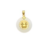 24K Hetian Jade Zodiac Pendant (Ox)