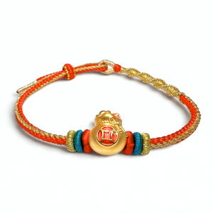 24K Gold Bracelet (Money bag)
