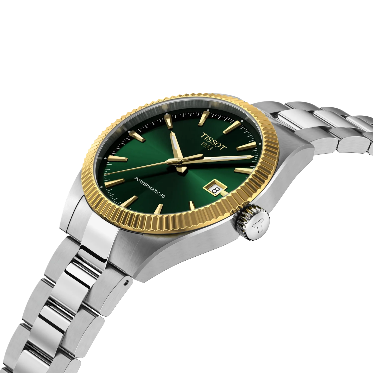 Tissot Gentleman Gold Bezel 38mm T9348074109100