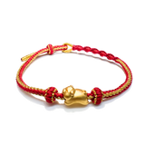24 Gold Bracelet Chinese Zodiac (Pig)