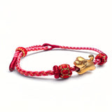 24K Gold Zodiac Dog Bracelet