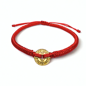 24K Gold Bracelet (Coin)