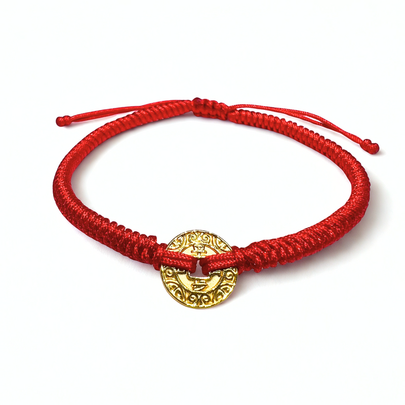 24K Gold Bracelet (Coin)