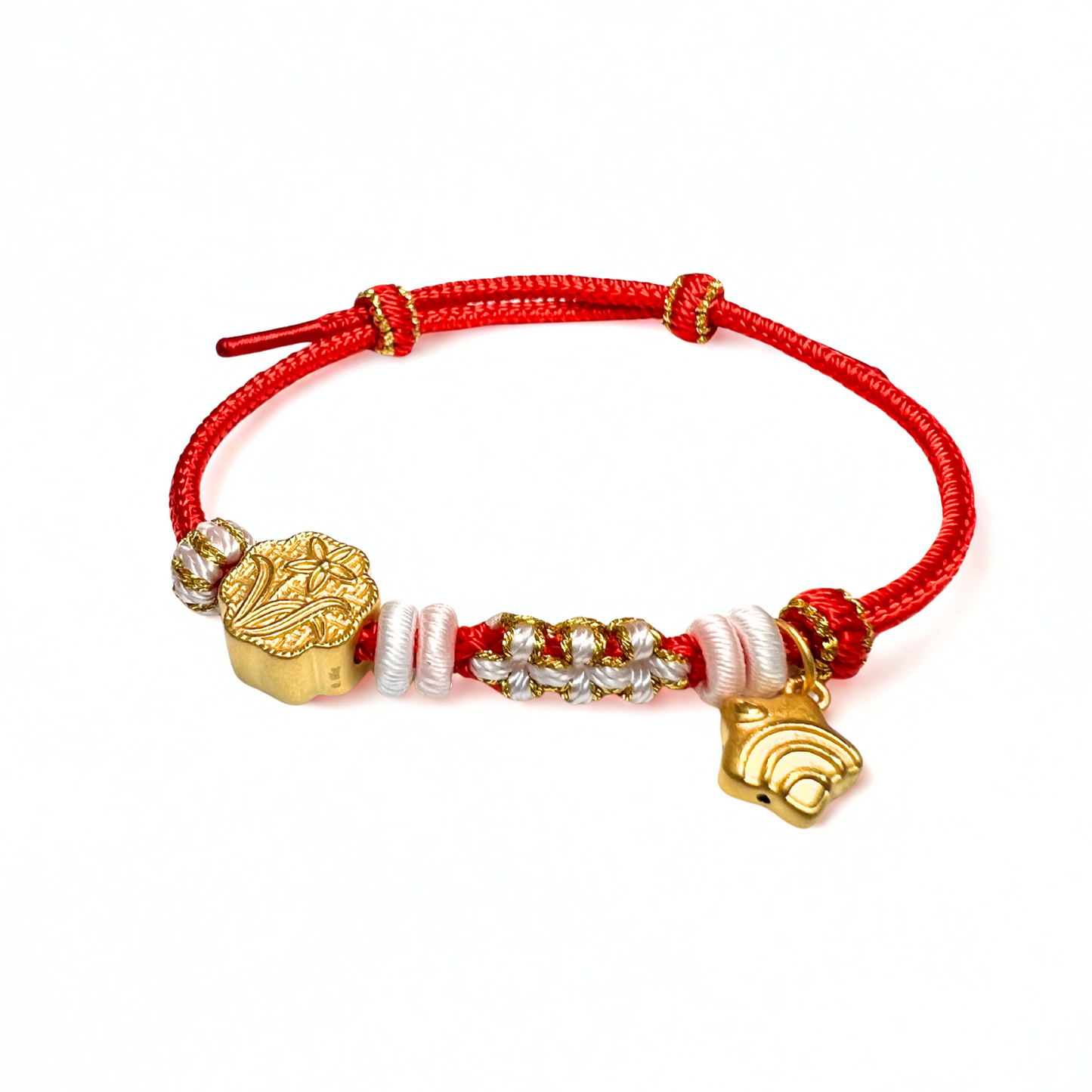 24K Gold Bracelet (Lucky Star, Charm)