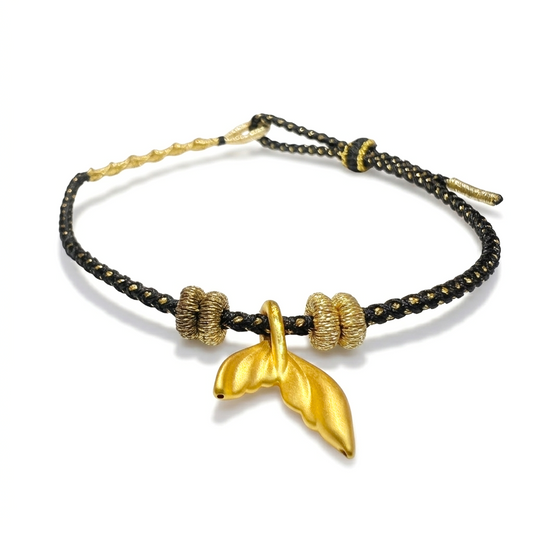 24K Gold Tail Bracelet