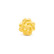 24K Gold Floral Charm