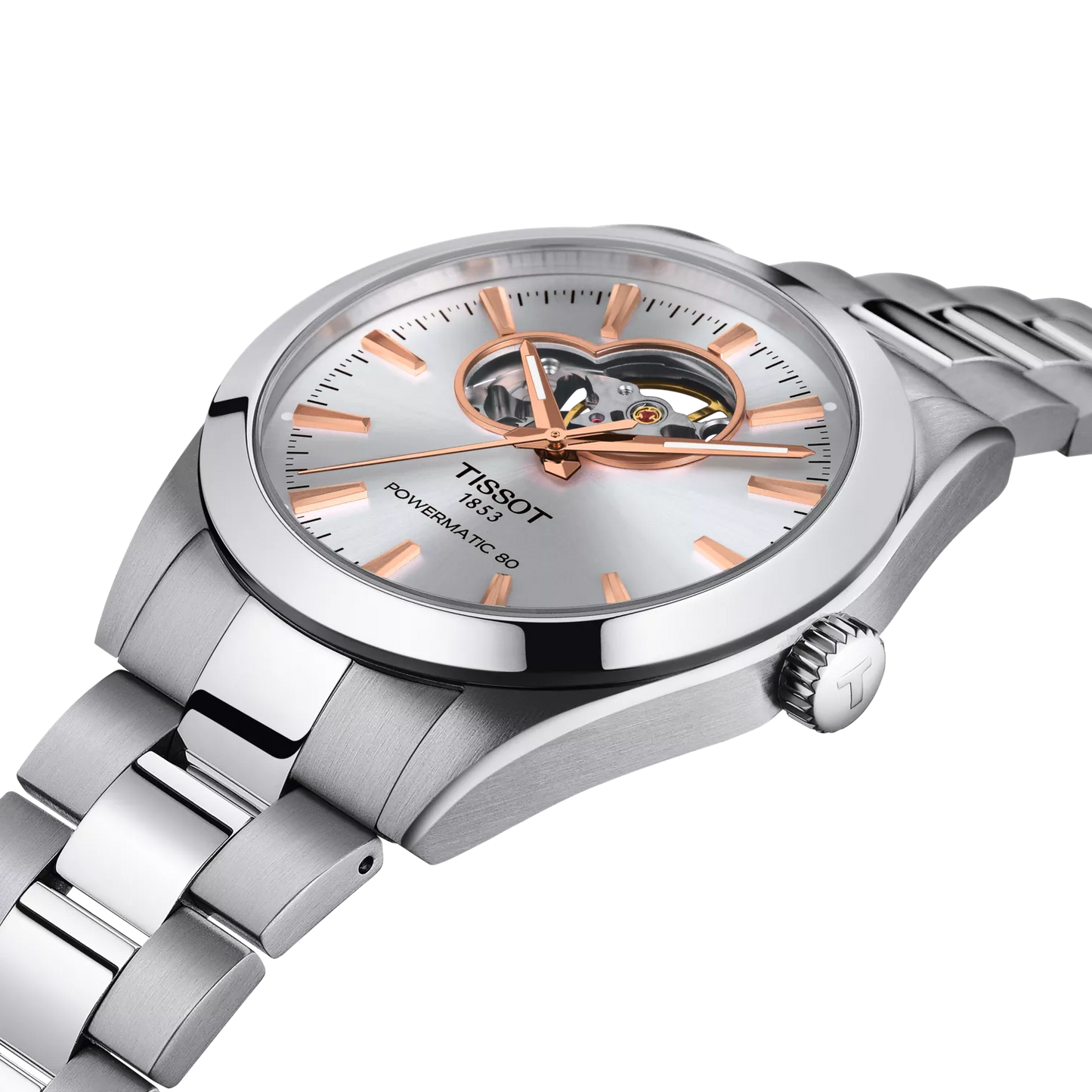 Tissot Gentleman Open Heart 40mm T1274071103101