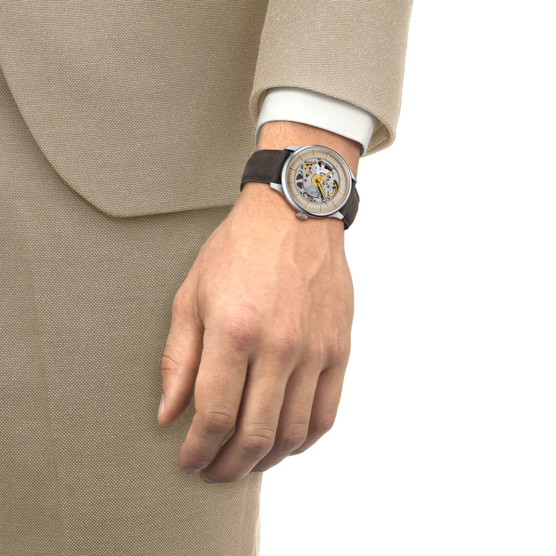 Tissot Chemin Des Tourelles Skeleton 39mm T1398361626100