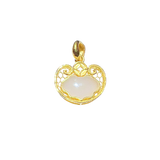 24K Hetian Jade Pendant (Auspicious Cloud)