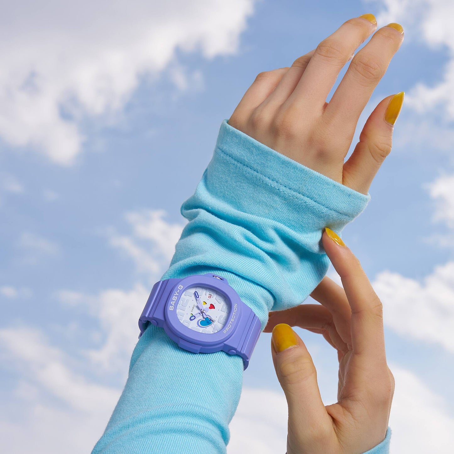 Casio BABY-G Watch PLAYFUL HEARTS SERIES BGA-10 Series BGA-10-6A