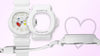 Casio BABY-G Watch PLAYFUL HEARTS SERIES BGA-10 Series BGA-10-4A