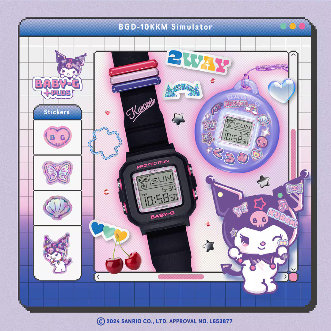 CASIO BABY-G BGD-10 Series BGD-10KKM-1