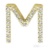 Block Diamond Initials-RNB Jewellery