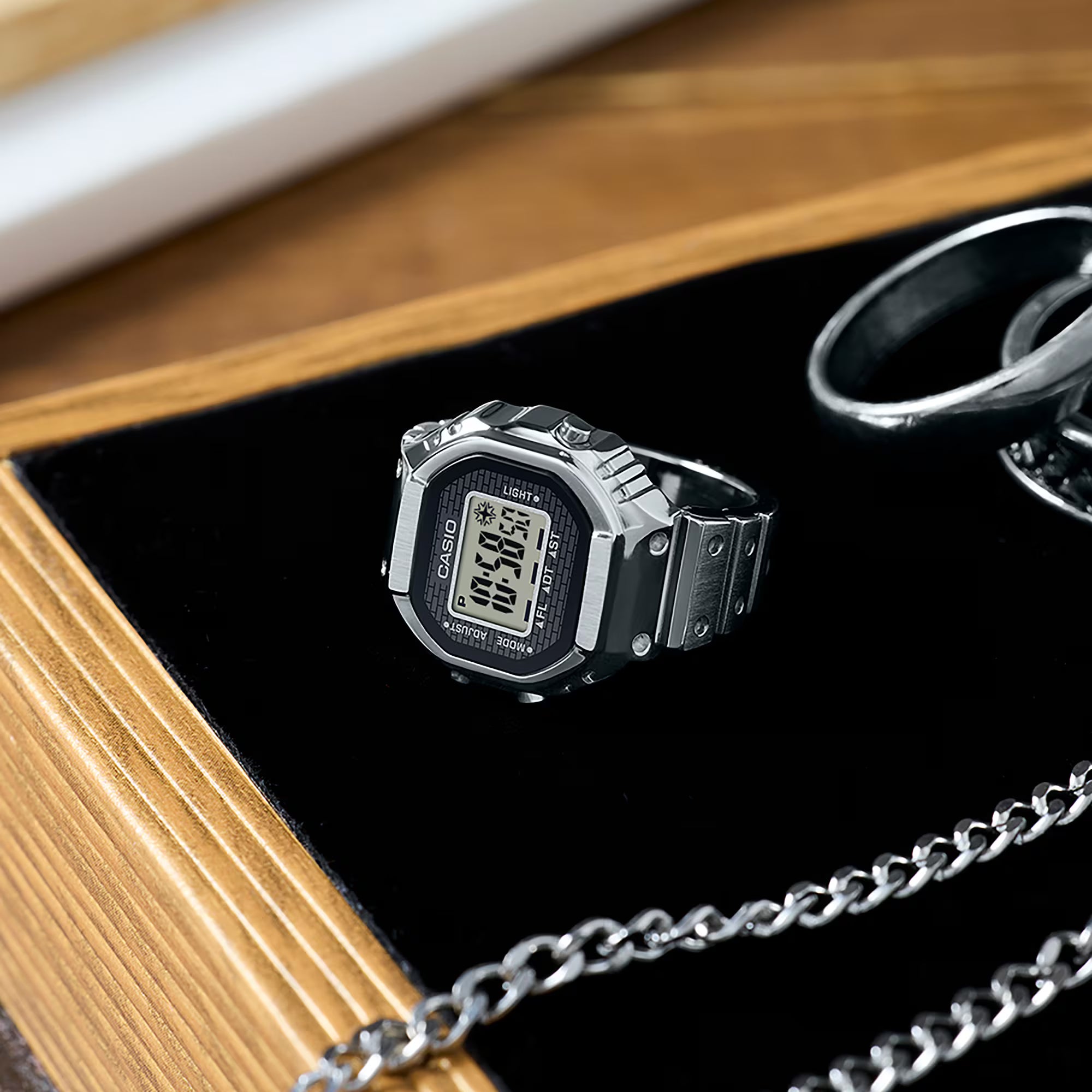 CASIO WATCH 50TH ANNIVERSARY CASIO RING WATCH CASIO RING WATCH CRW-001-1