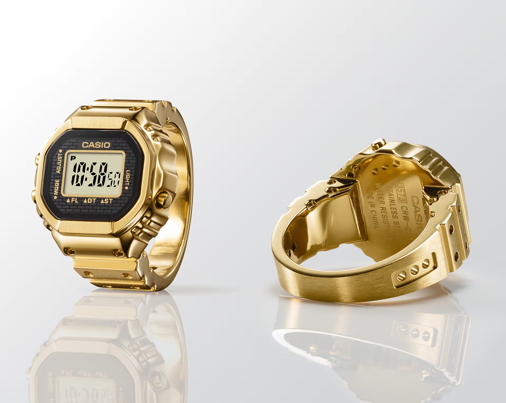 CASIO RING WATCH CRW-001G-9