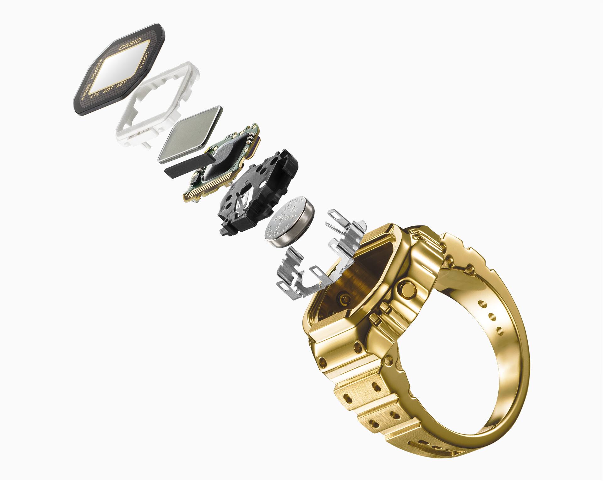 CASIO RING WATCH CRW-001G-9