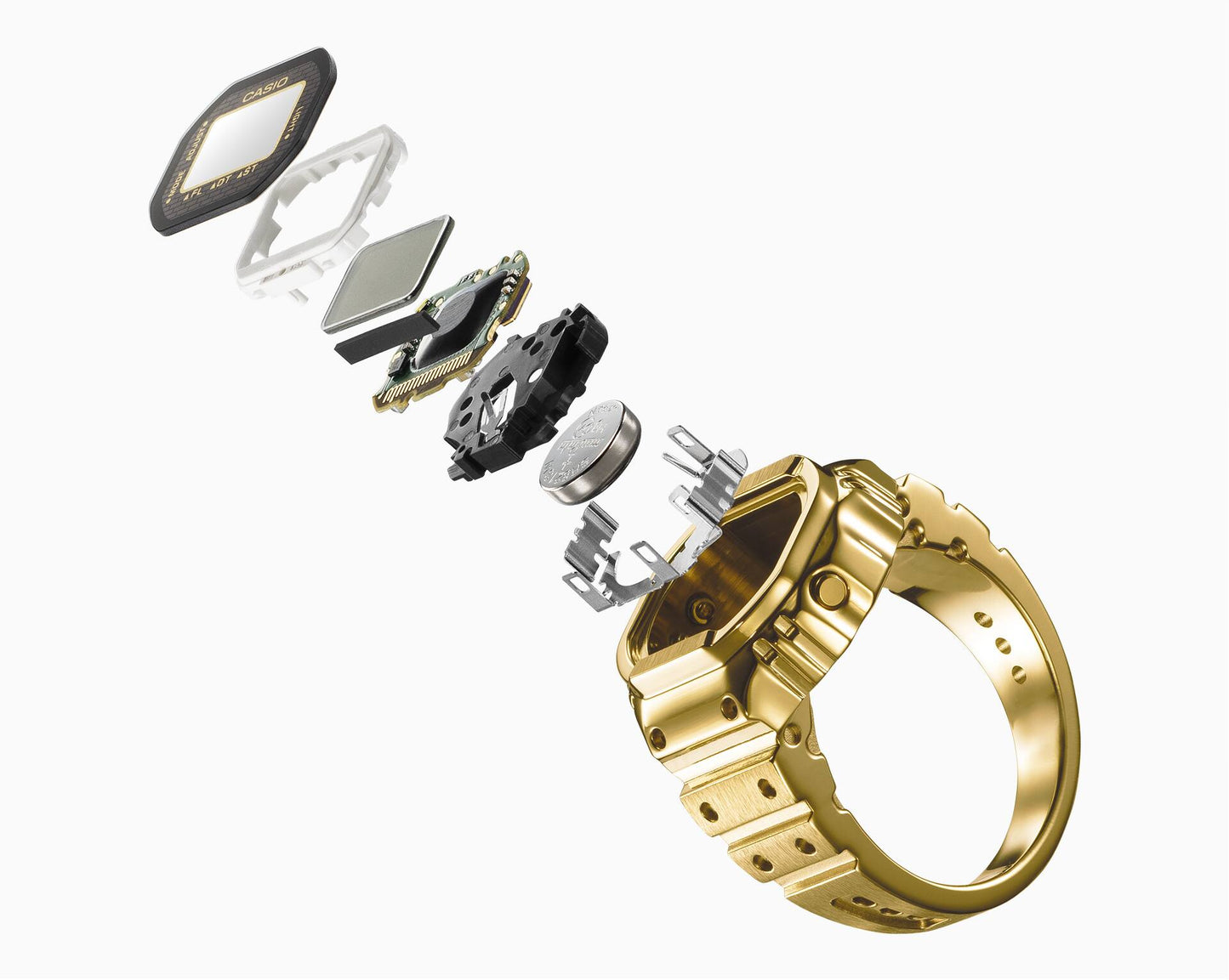 CASIO RING WATCH CRW-001G-9