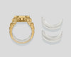 CASIO RING WATCH CRW-001G-9