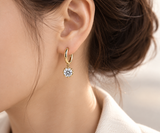 Lab-Grown Diamond Dangle Earrings