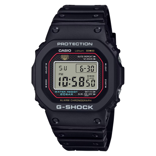 CASIO  G-SHOCK DIGITAL 5000 SERIES DW-5000R-1ACR