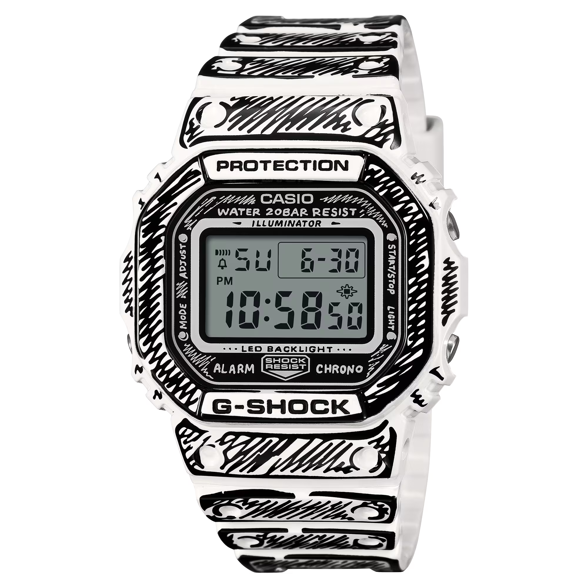CASIO G-SHOCK Joshua Vides collaboration models DIGITAL 5600 SERIES DW5600JV-7