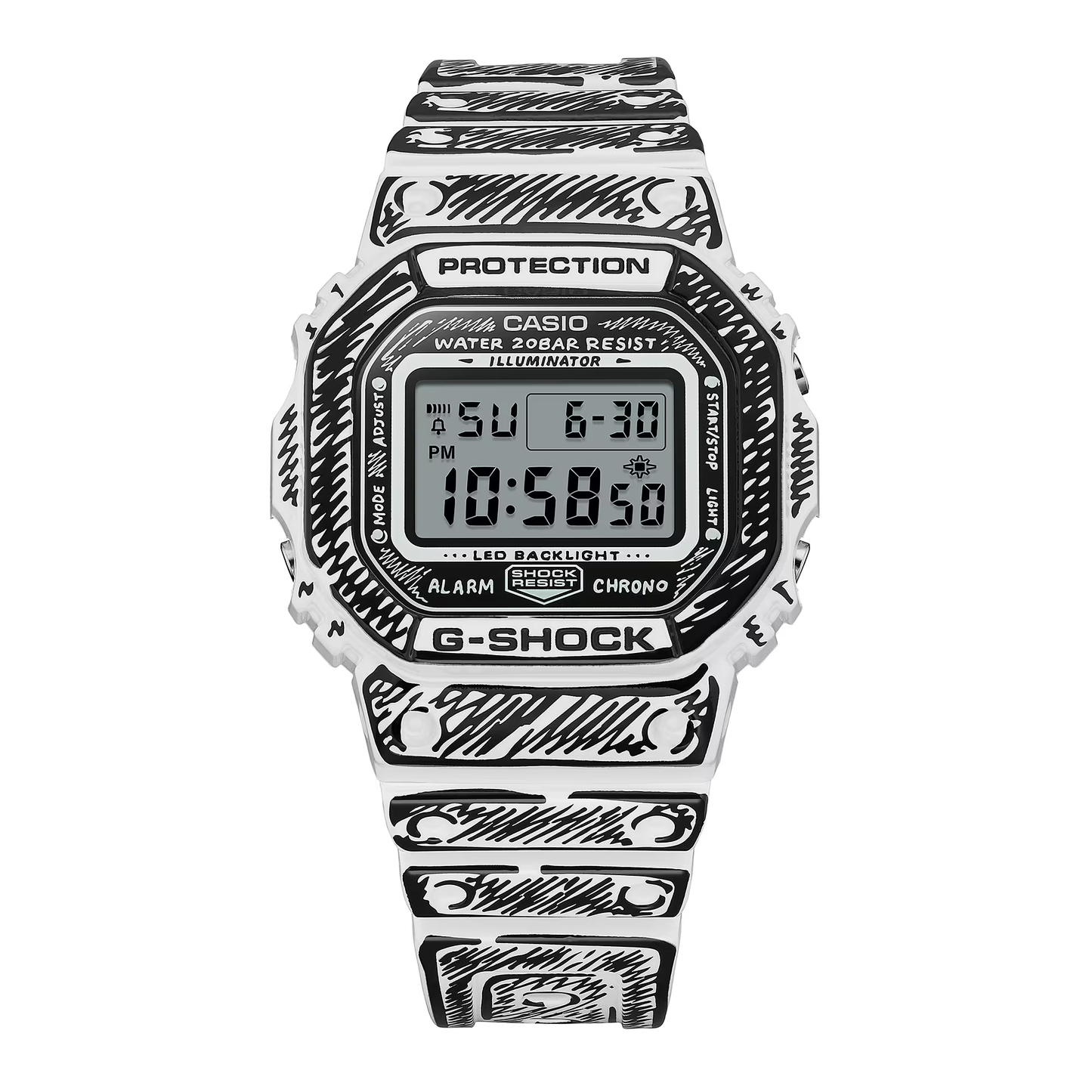 CASIO G-SHOCK Joshua Vides collaboration models DIGITAL 5600 SERIES DW5600JV-7