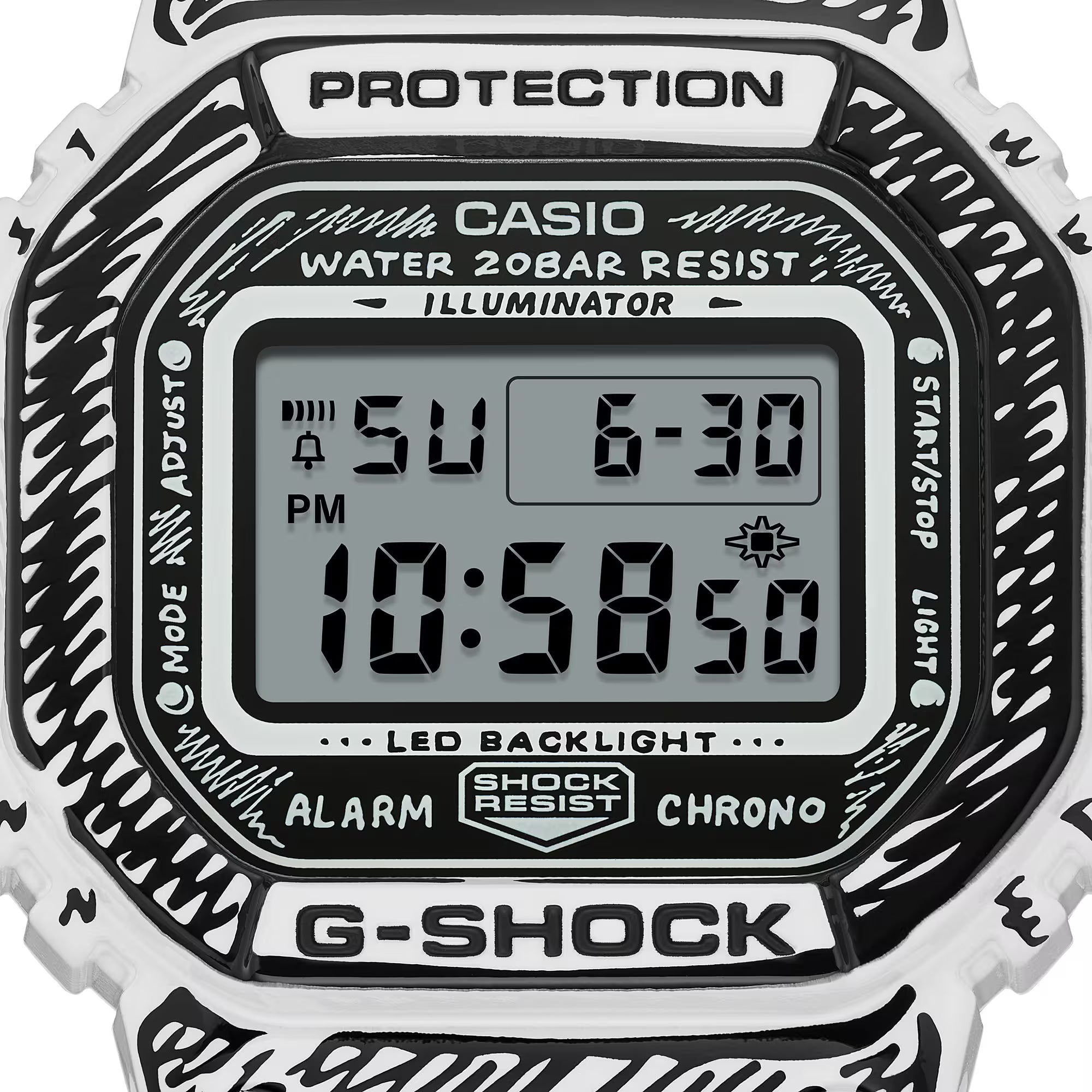 CASIO G-SHOCK Joshua Vides collaboration models DIGITAL 5600 SERIES DW5600JV-7