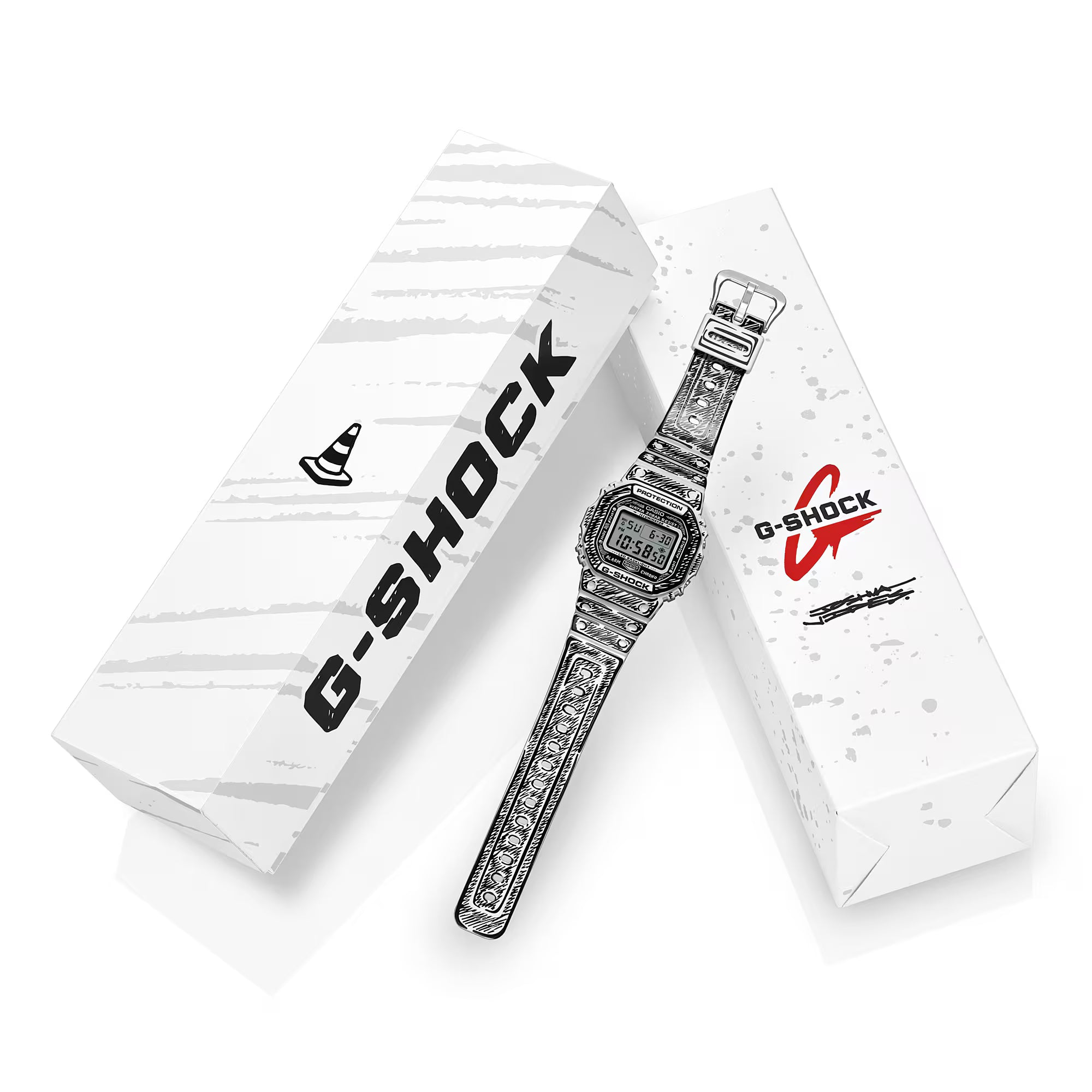 CASIO G-SHOCK Joshua Vides collaboration models DIGITAL 5600 SERIES DW5600JV-7