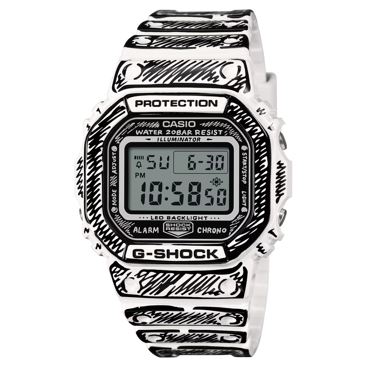 CASIO G-SHOCK Joshua Vides collaboration models DIGITAL 5600 SERIES DW5600JV-7