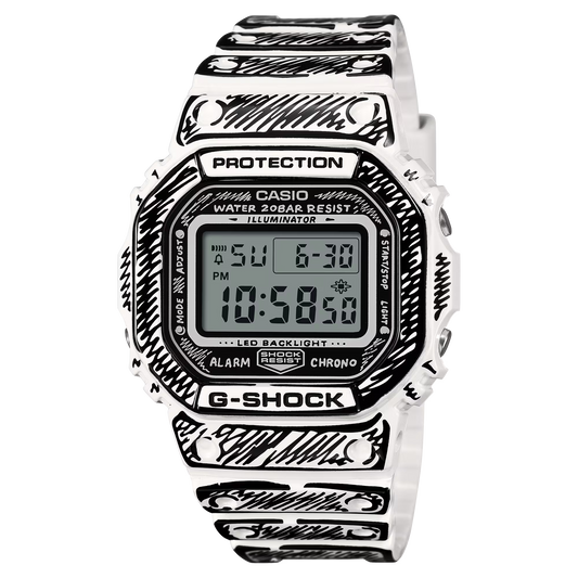 CASIO G-SHOCK Joshua Vides collaboration models DIGITAL 5600 SERIES DW5600JV-7
