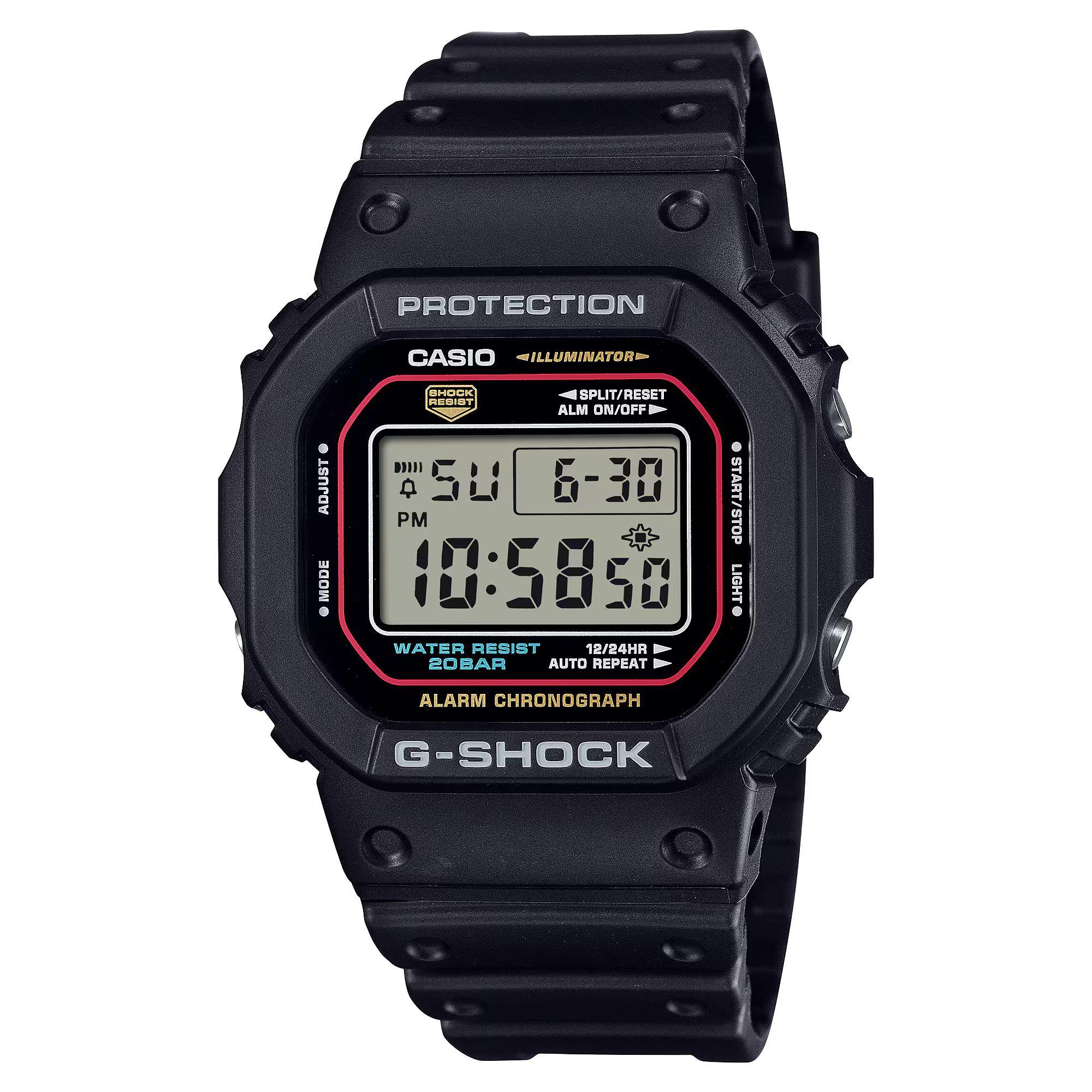 CASIO G-SHOCK DIGITAL 5600 SERIES DW-5600RL-1
