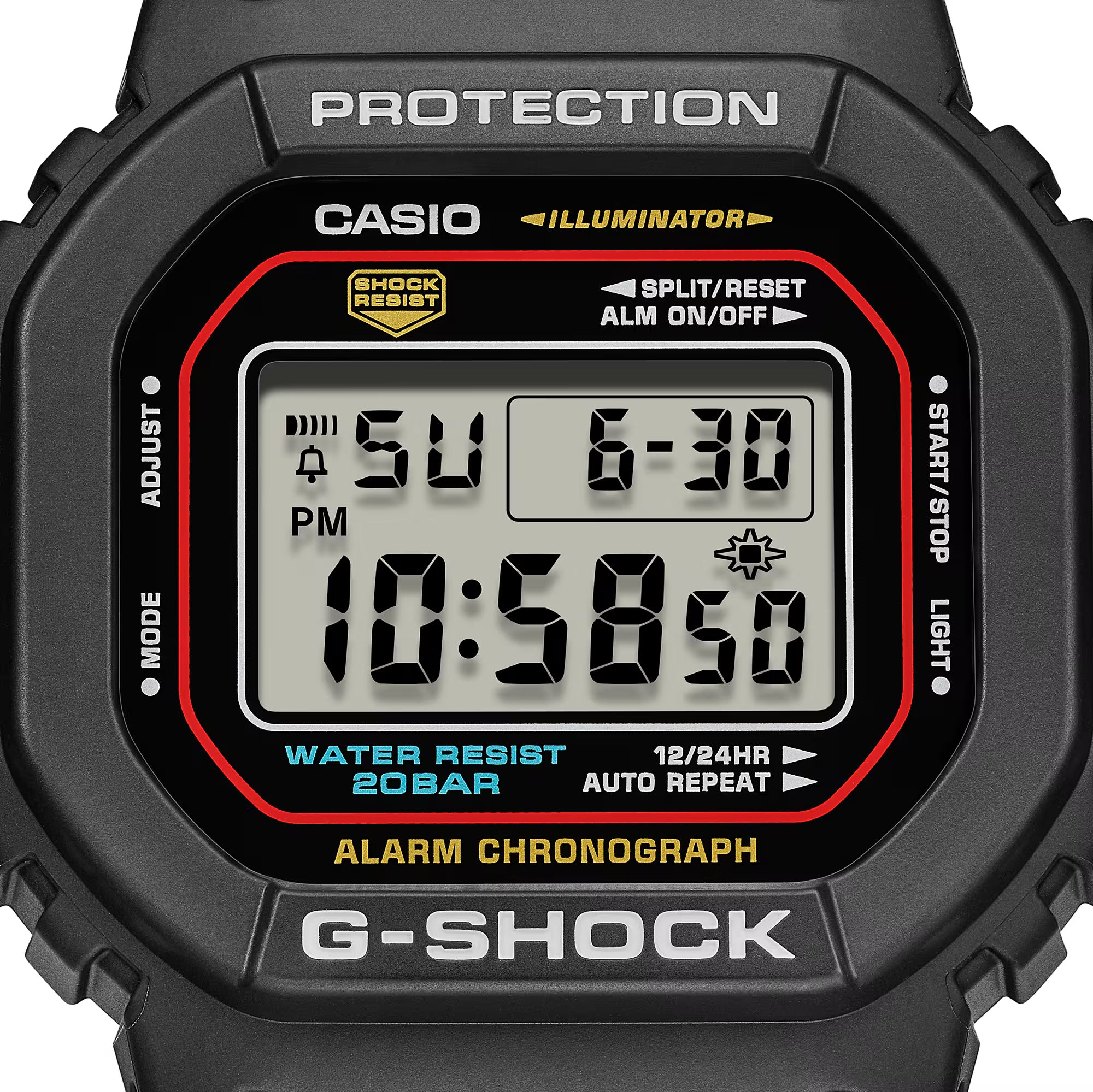 CASIO G-SHOCK DIGITAL 5600 SERIES DW-5600RL-1
