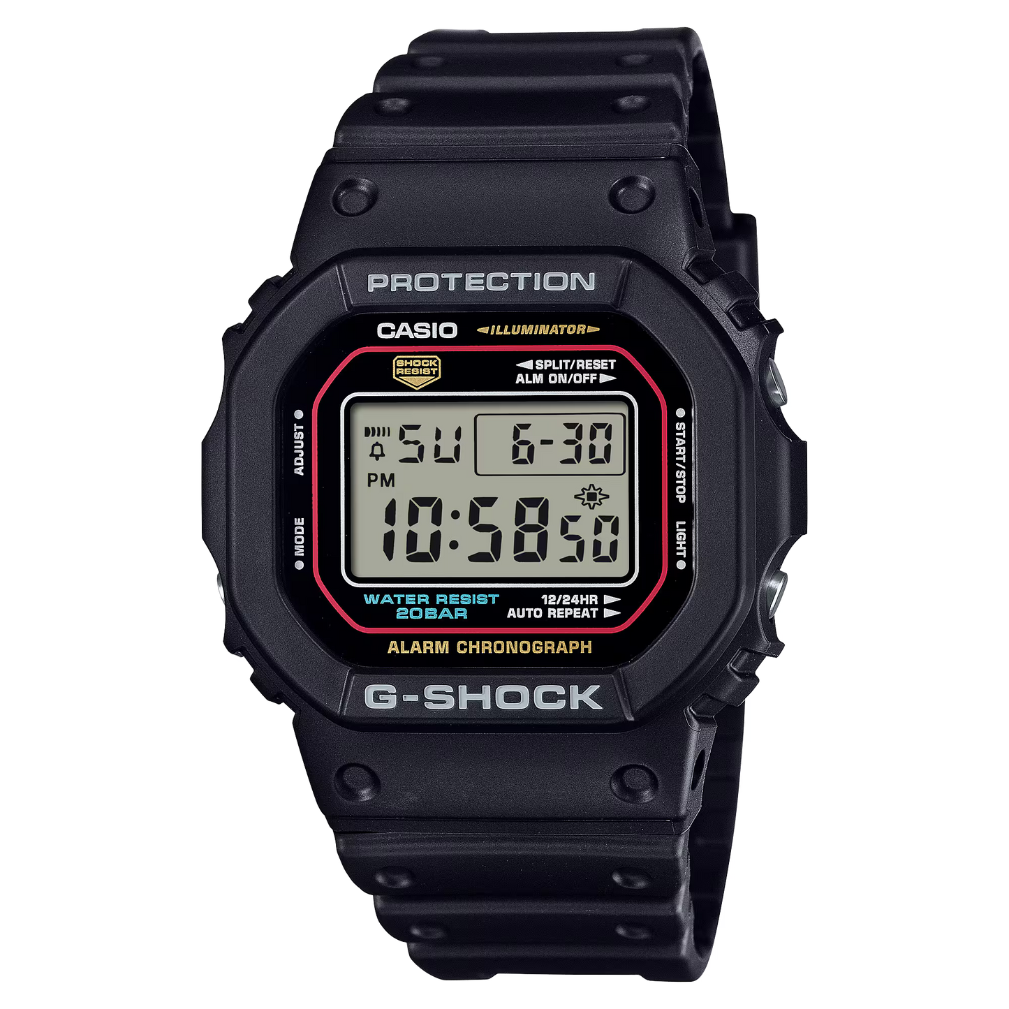 CASIO G-SHOCK DIGITAL 5600 SERIES DW-5600RL-1