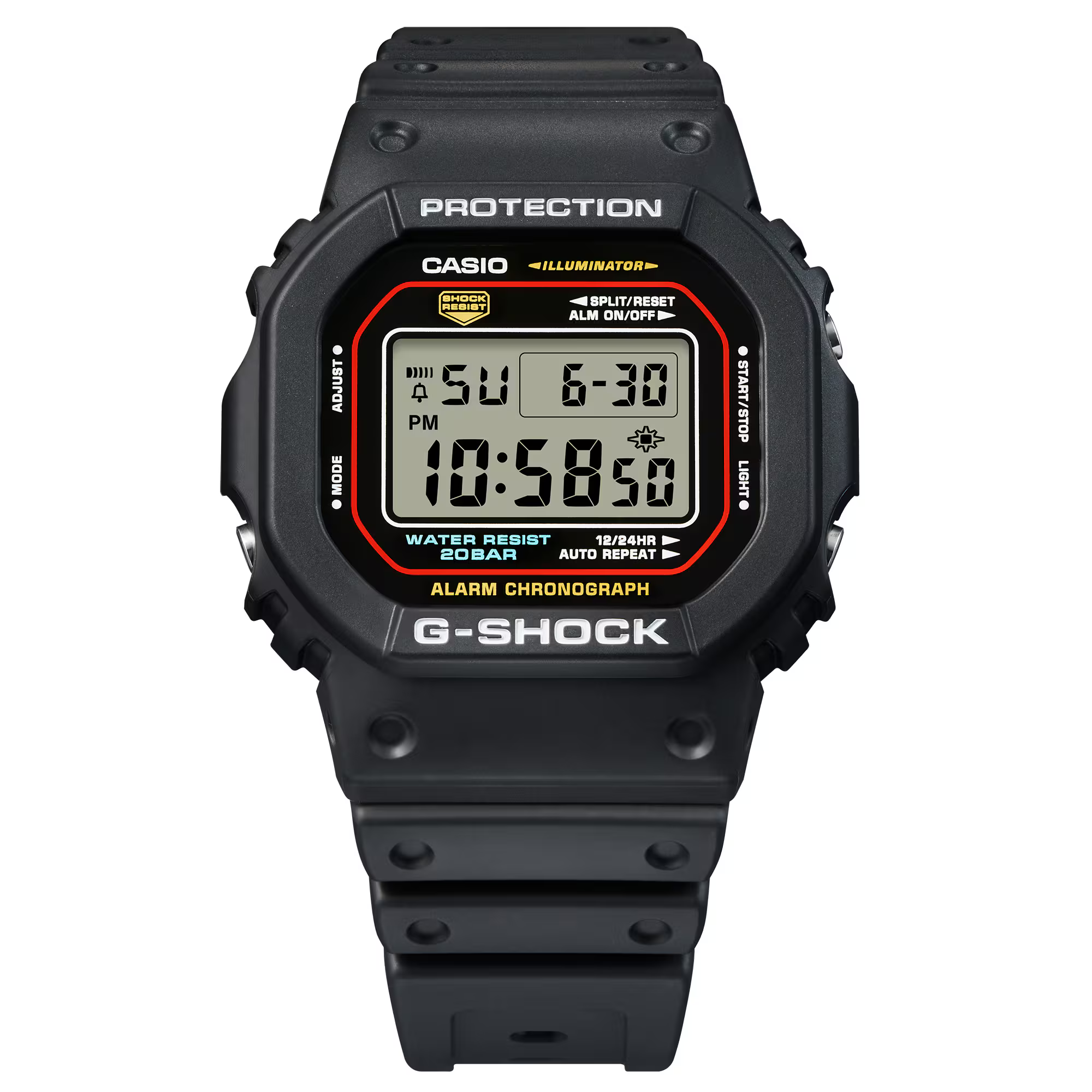 CASIO G-SHOCK DIGITAL 5600 SERIES DW-5600RL-1