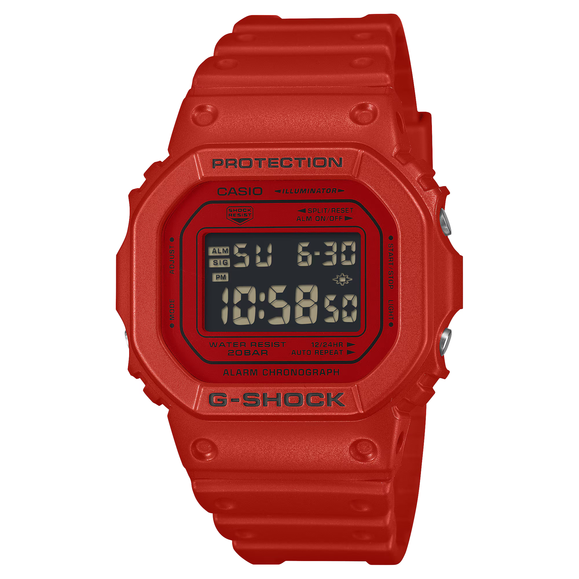 CASIO G-SHOCK DIGITAL 5600 SERIES DW-5600RRB-4