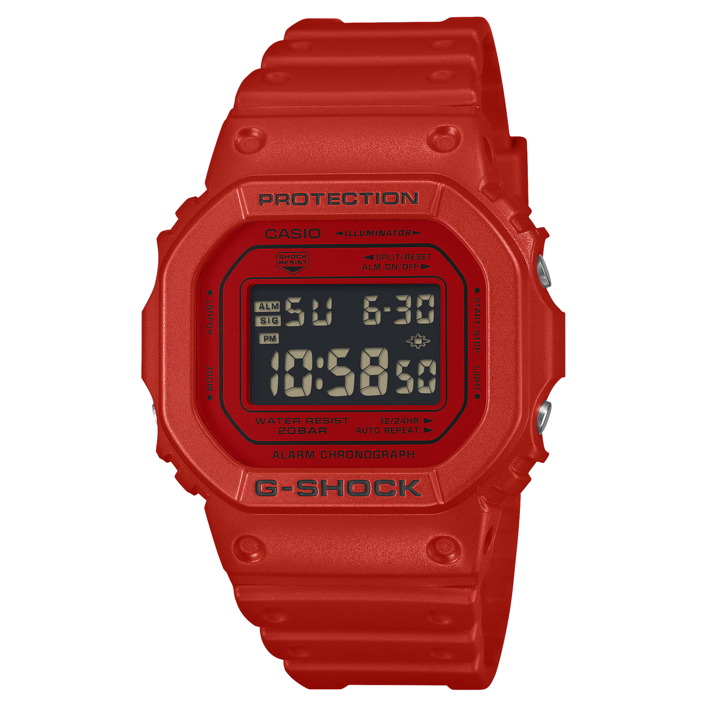 CASIO G-SHOCK DIGITAL 5600 SERIES DW-5600RRB-4