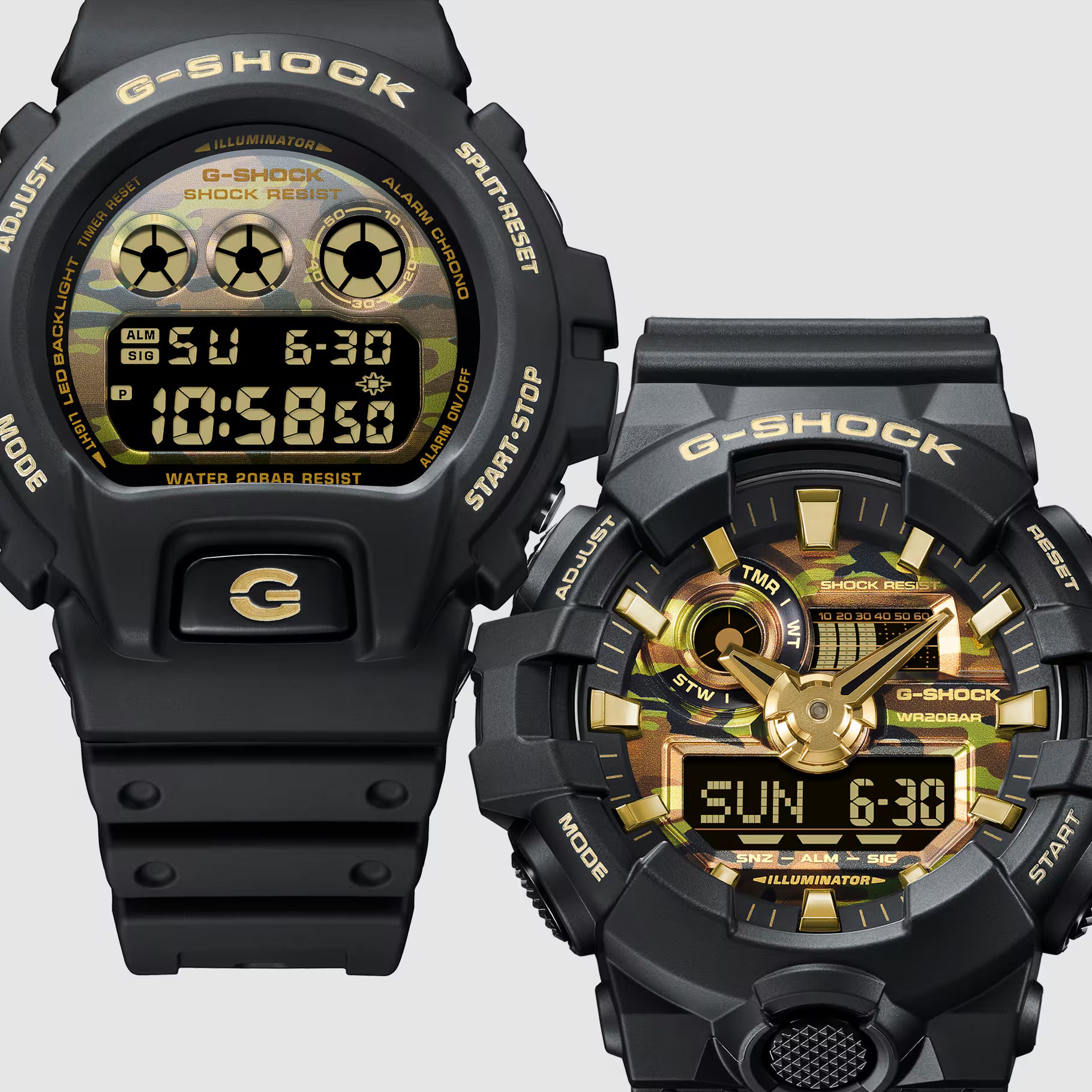 CASIO G-SHOCK DIGITAL 6900 SERIES DW-6900CF-1