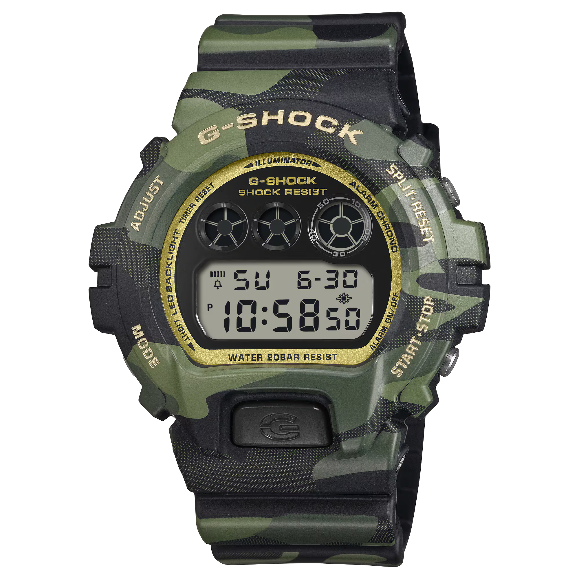 CASIO G-SHOCK DIGITAL 6900 SERIES DW-6900CMG-3